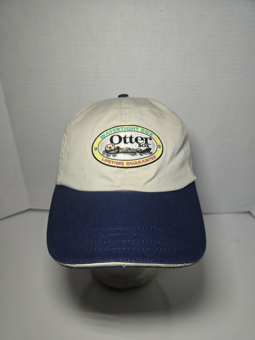 OtterBox Beige and Navy Two-Tone Logo Cap